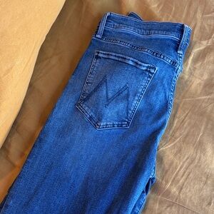 Mother jeans the rambler ankle fray Jeans